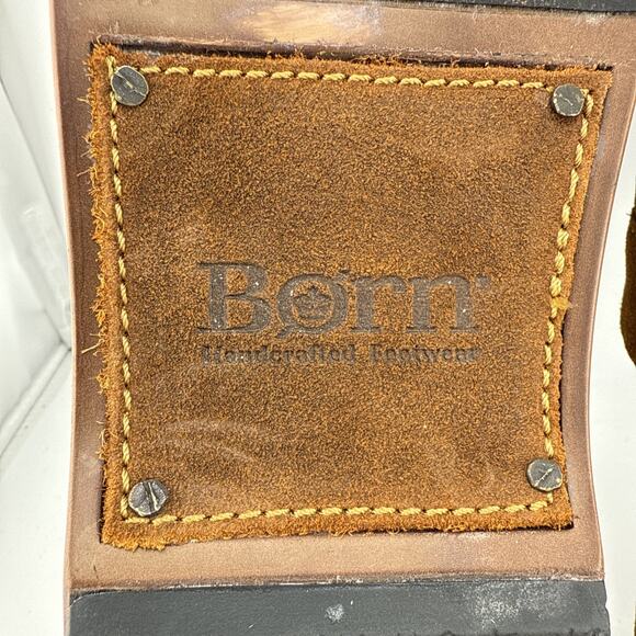 Born Shoes Womens 9 Bailie Clogs Brown Leather Slip On Round Toe BR0016278 NWOB - Picture 11 of 16